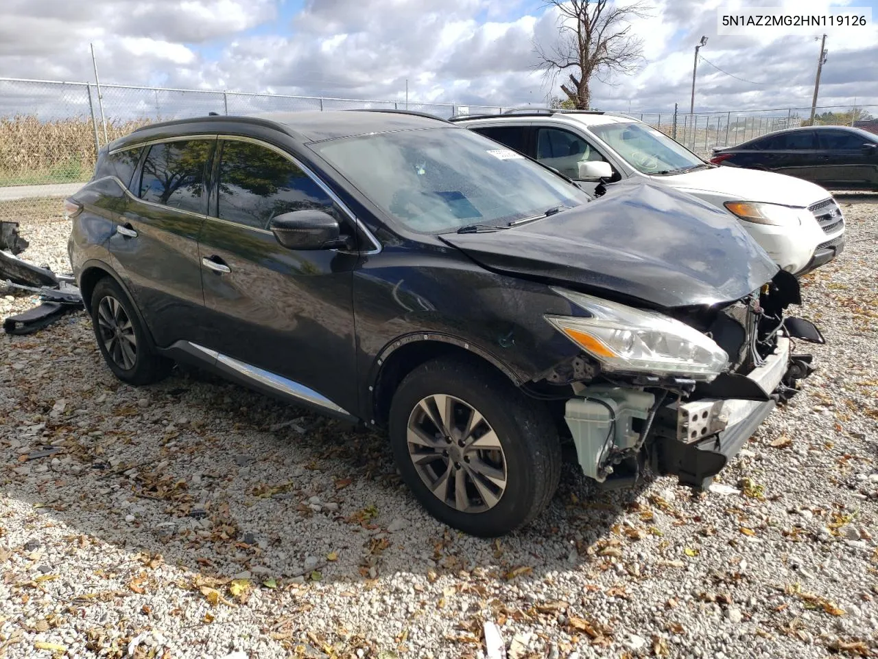 2017 Nissan Murano S VIN: 5N1AZ2MG2HN119126 Lot: 75500934