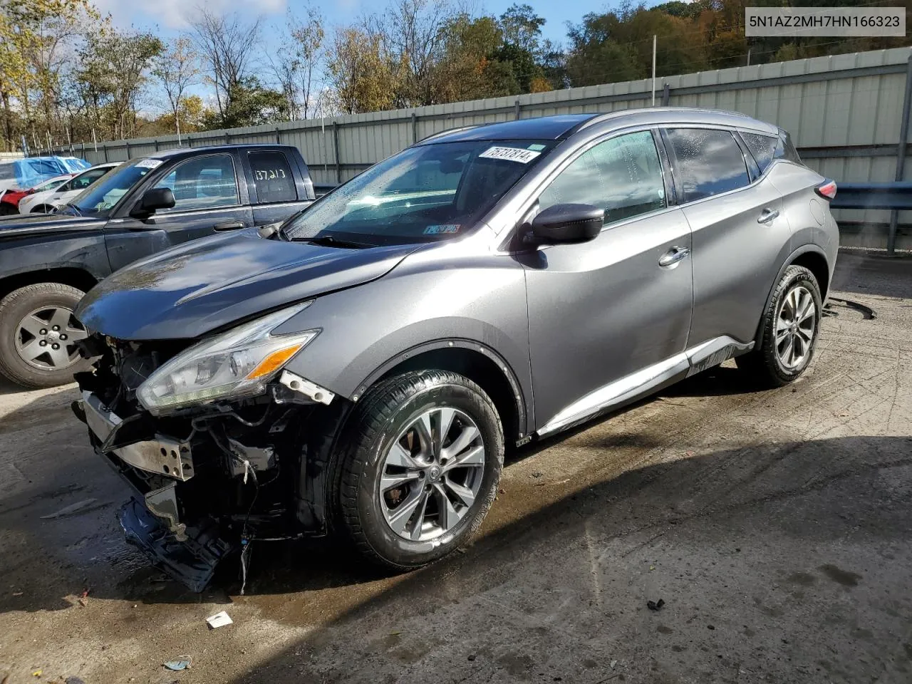 2017 Nissan Murano S VIN: 5N1AZ2MH7HN166323 Lot: 75737814