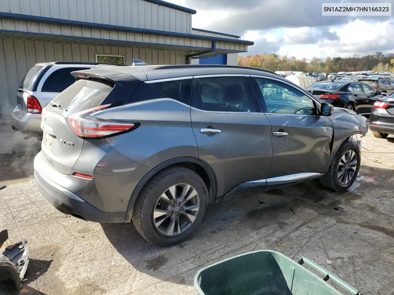 2017 Nissan Murano S VIN: 5N1AZ2MH7HN166323 Lot: 75737814