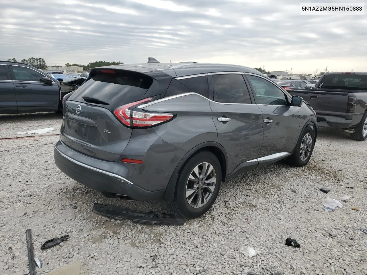 2017 Nissan Murano S VIN: 5N1AZ2MG5HN160883 Lot: 75825864