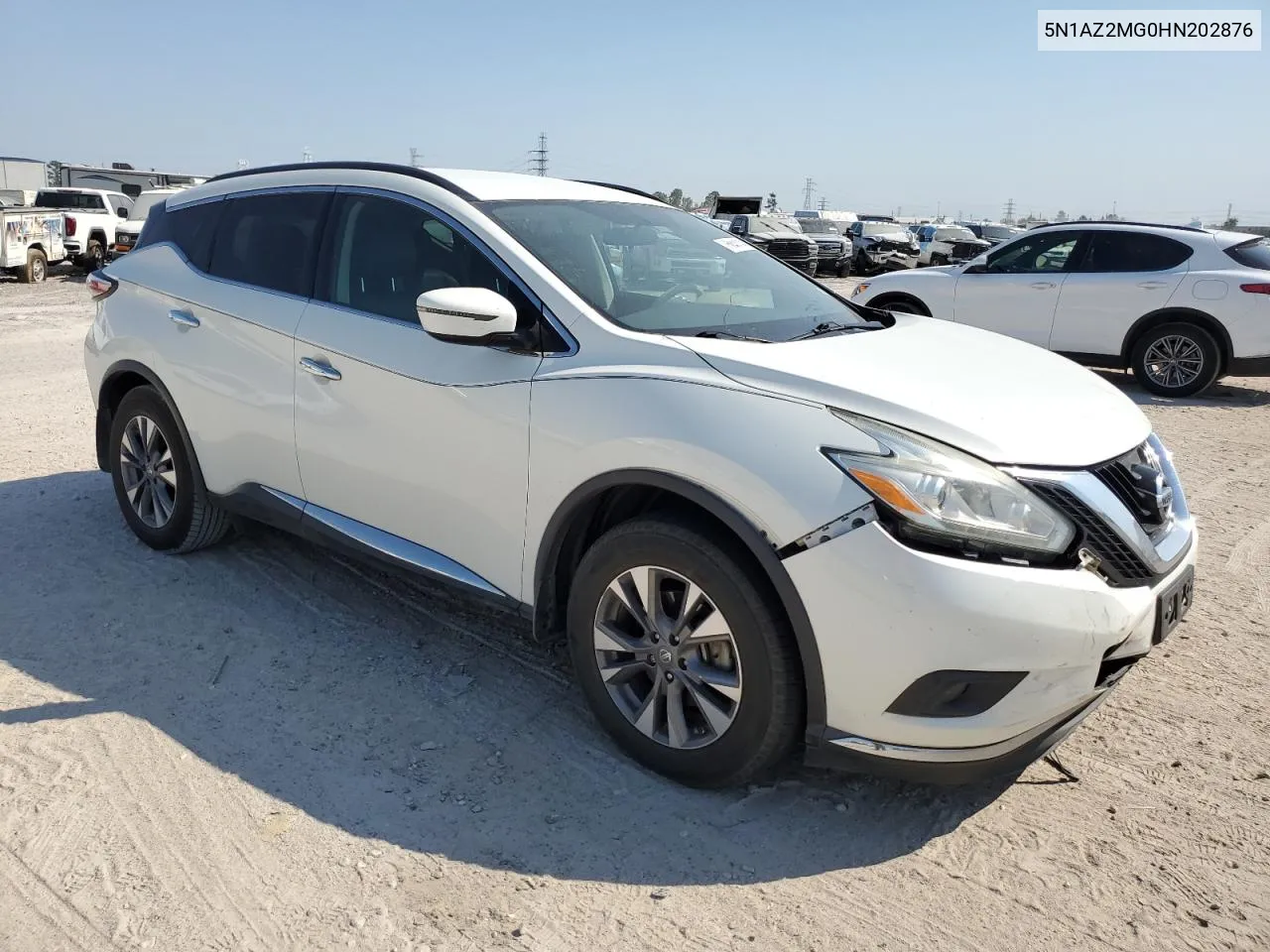 2017 Nissan Murano S VIN: 5N1AZ2MG0HN202876 Lot: 75840314