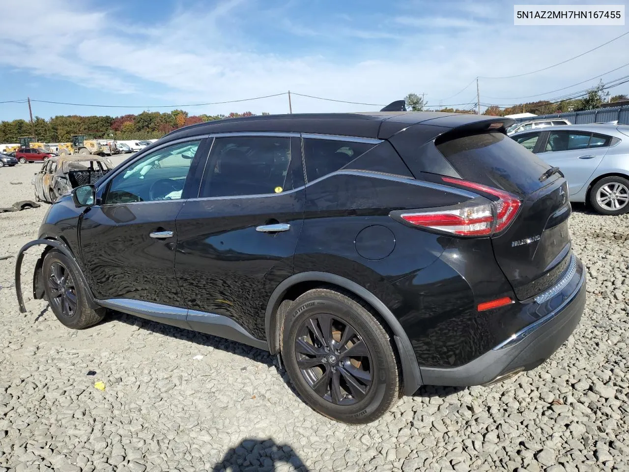 2017 Nissan Murano S VIN: 5N1AZ2MH7HN167455 Lot: 76026954