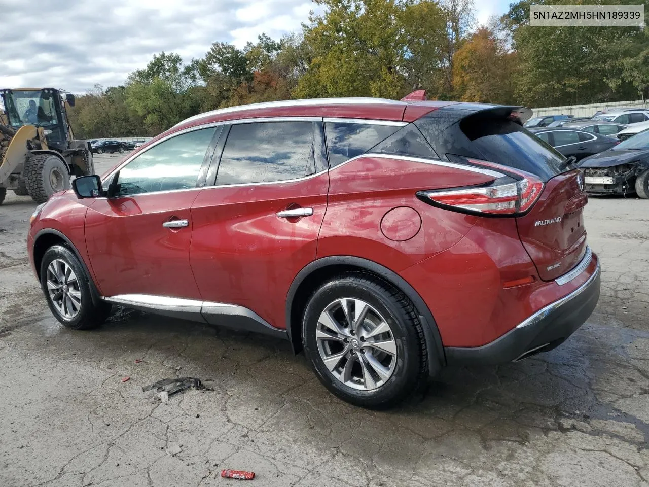 2017 Nissan Murano S VIN: 5N1AZ2MH5HN189339 Lot: 76318744