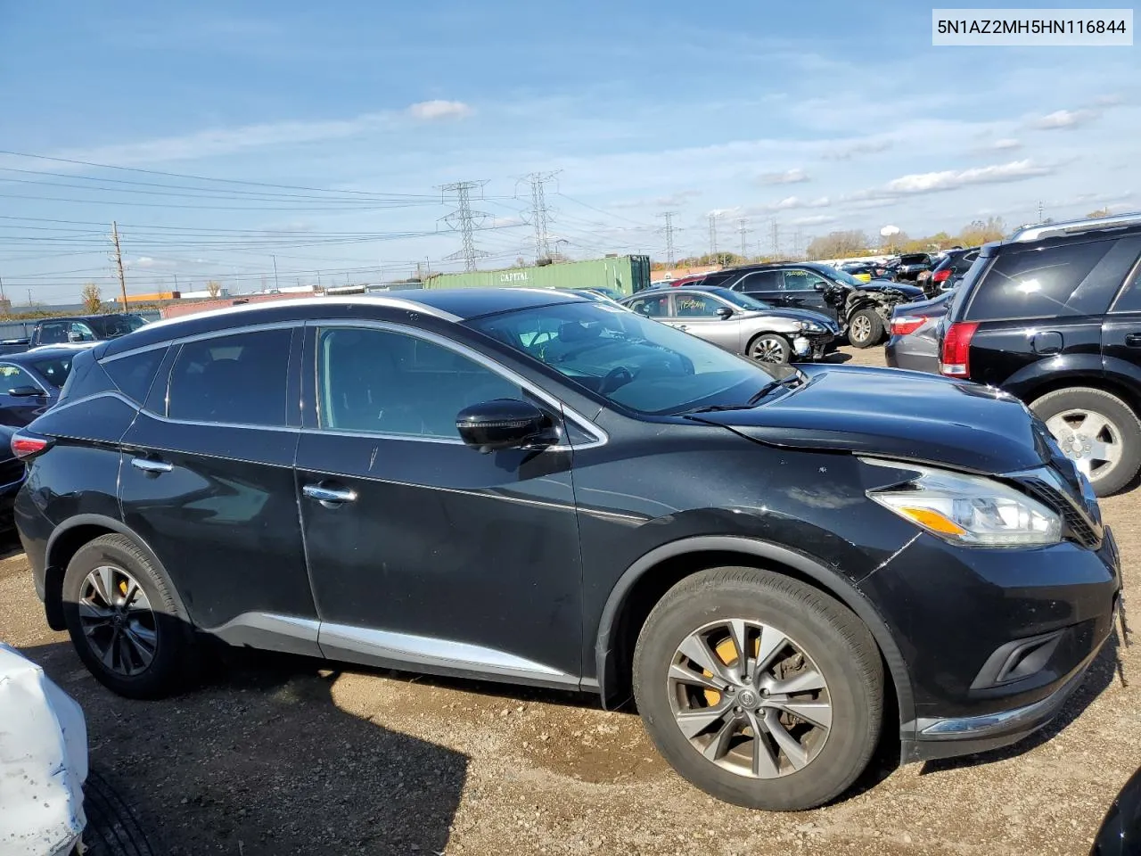 2017 Nissan Murano S VIN: 5N1AZ2MH5HN116844 Lot: 77896144