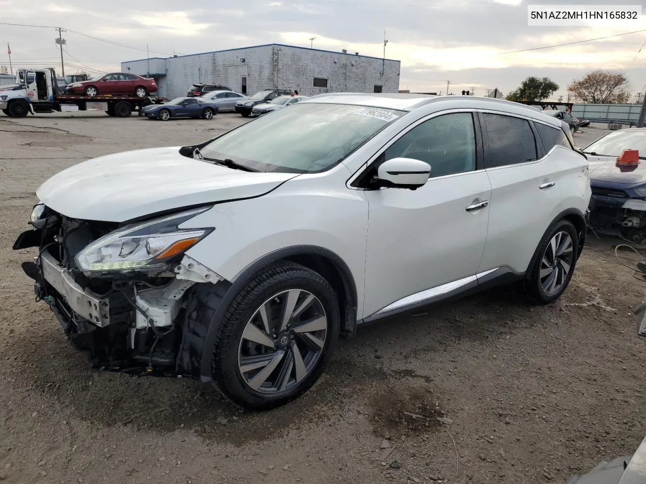 2017 Nissan Murano S VIN: 5N1AZ2MH1HN165832 Lot: 77962884