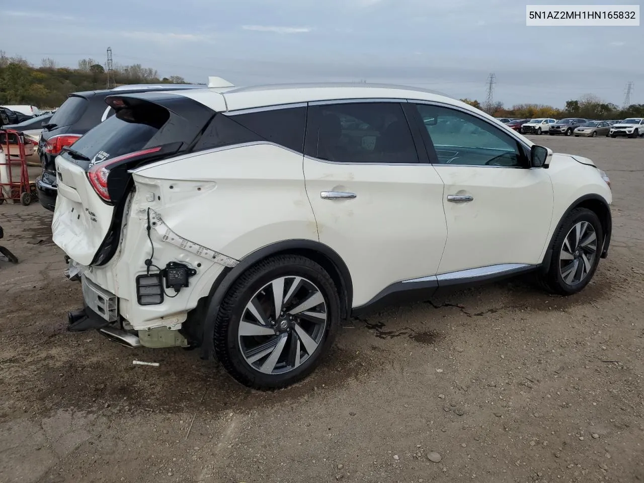 2017 Nissan Murano S VIN: 5N1AZ2MH1HN165832 Lot: 77962884