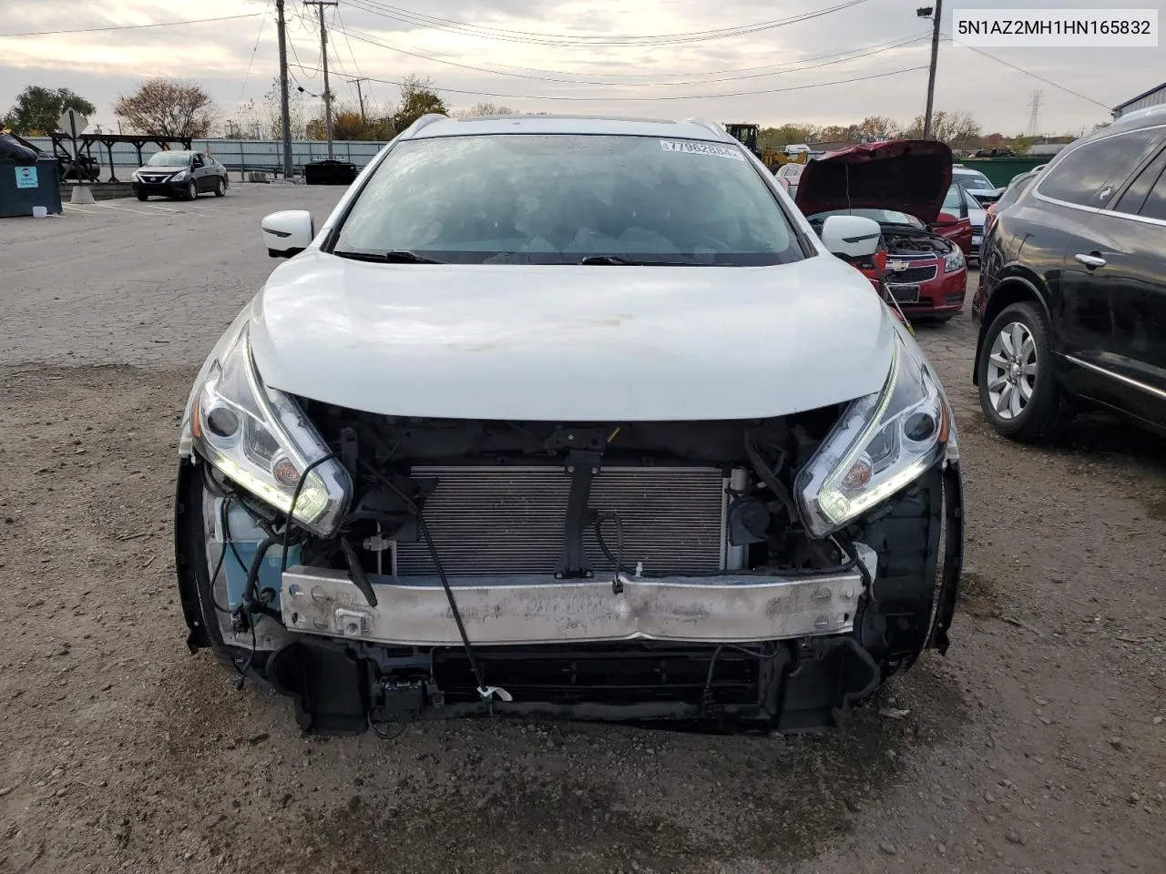 2017 Nissan Murano S VIN: 5N1AZ2MH1HN165832 Lot: 77962884