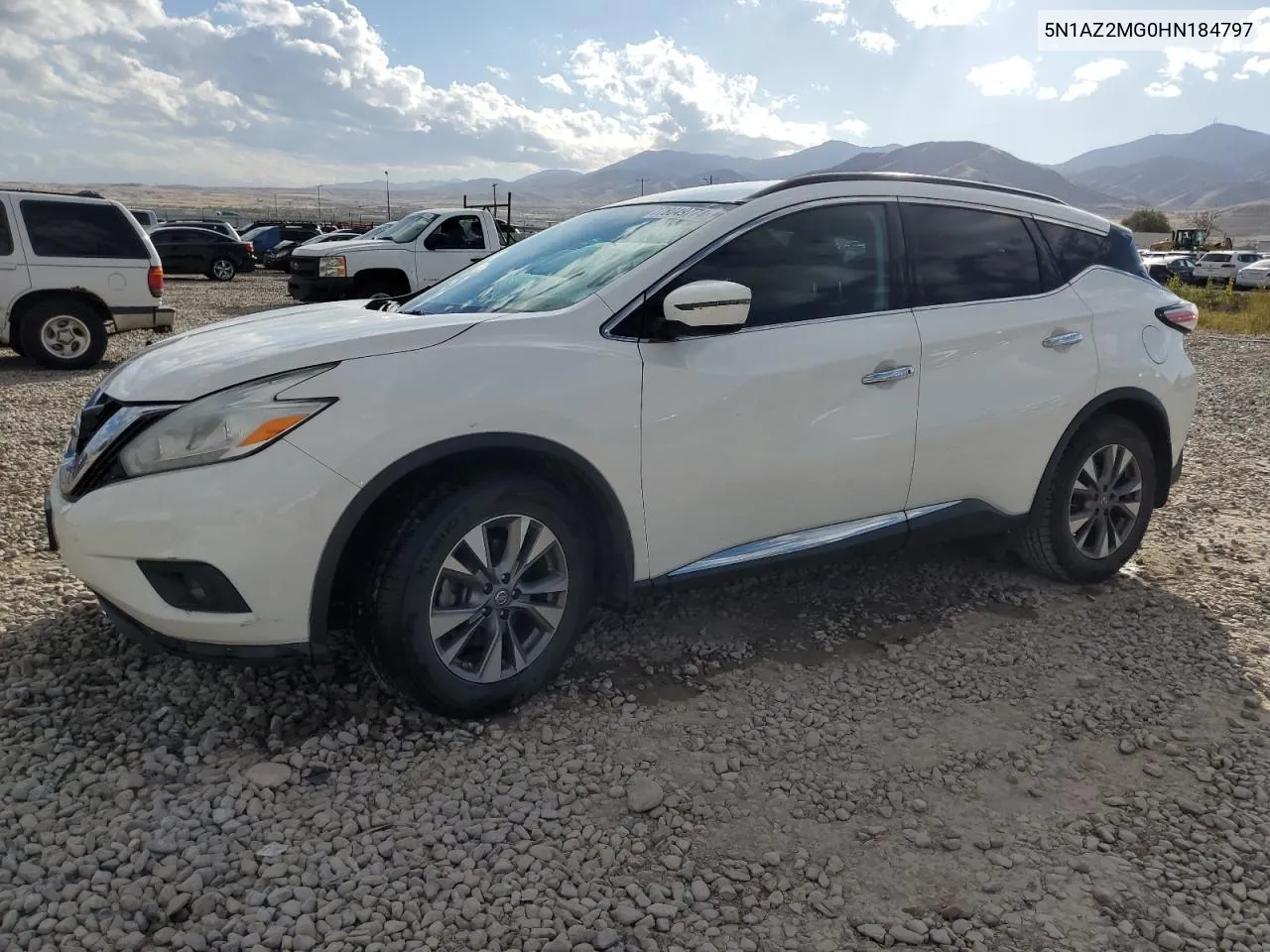 2017 Nissan Murano S VIN: 5N1AZ2MG0HN184797 Lot: 78049774