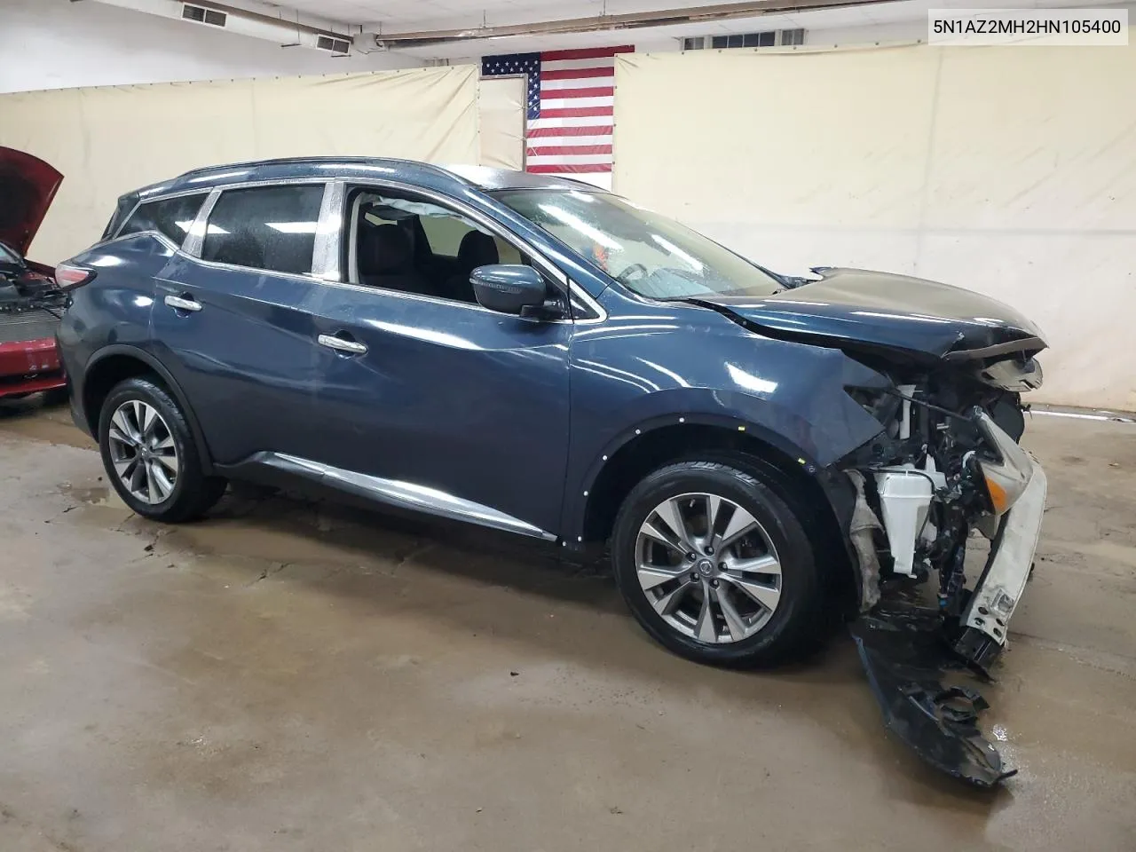 2017 Nissan Murano S VIN: 5N1AZ2MH2HN105400 Lot: 78431684