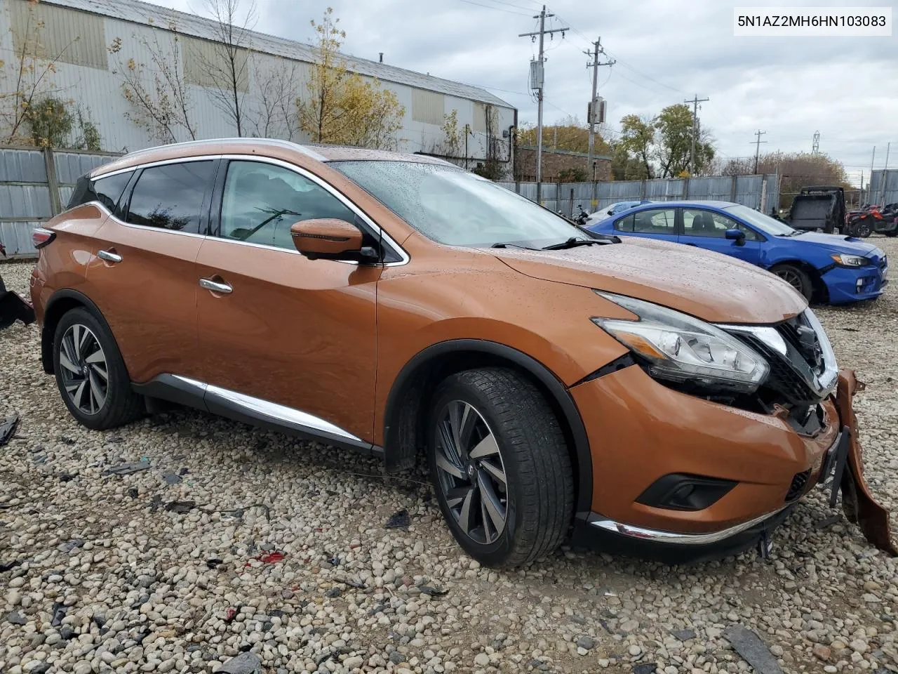 2017 Nissan Murano S VIN: 5N1AZ2MH6HN103083 Lot: 78447244