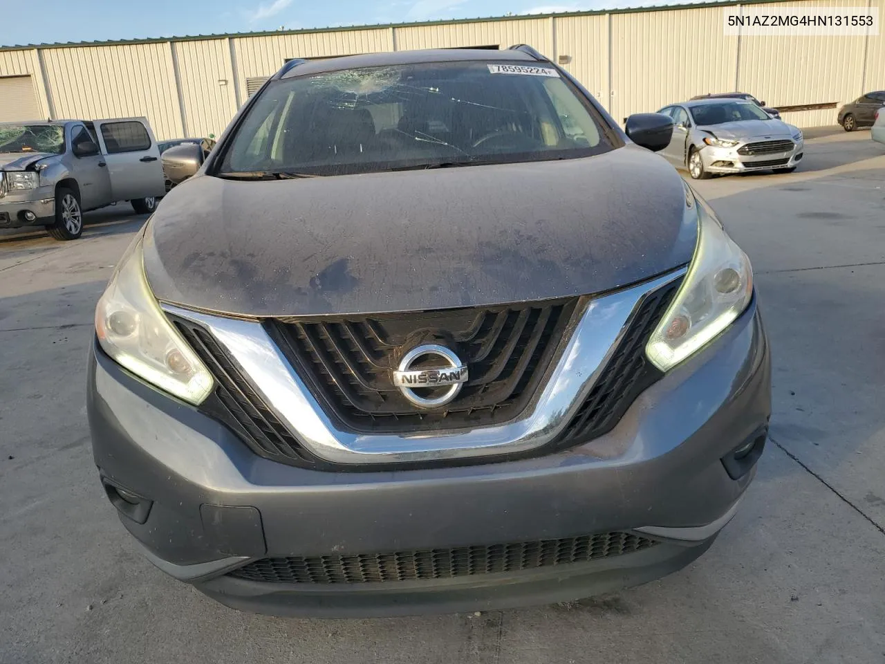 2017 Nissan Murano S VIN: 5N1AZ2MG4HN131553 Lot: 78595224