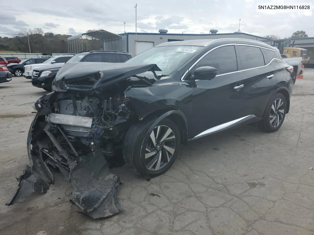 2017 Nissan Murano S VIN: 5N1AZ2MG8HN116828 Lot: 78834434