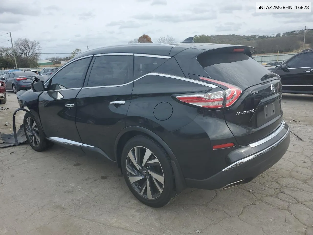 2017 Nissan Murano S VIN: 5N1AZ2MG8HN116828 Lot: 78834434