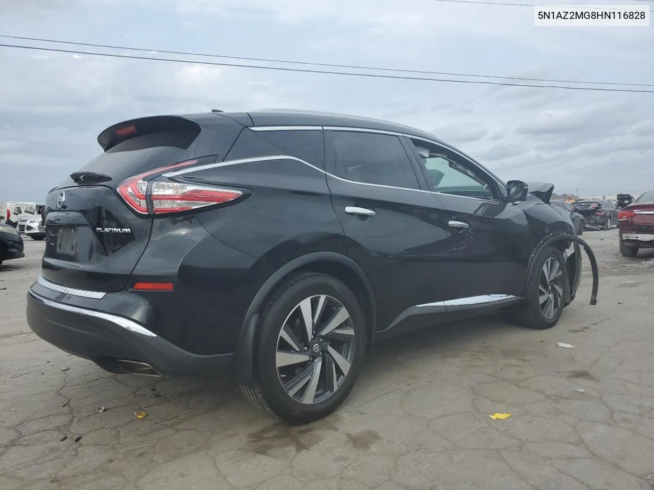 2017 Nissan Murano S VIN: 5N1AZ2MG8HN116828 Lot: 78834434