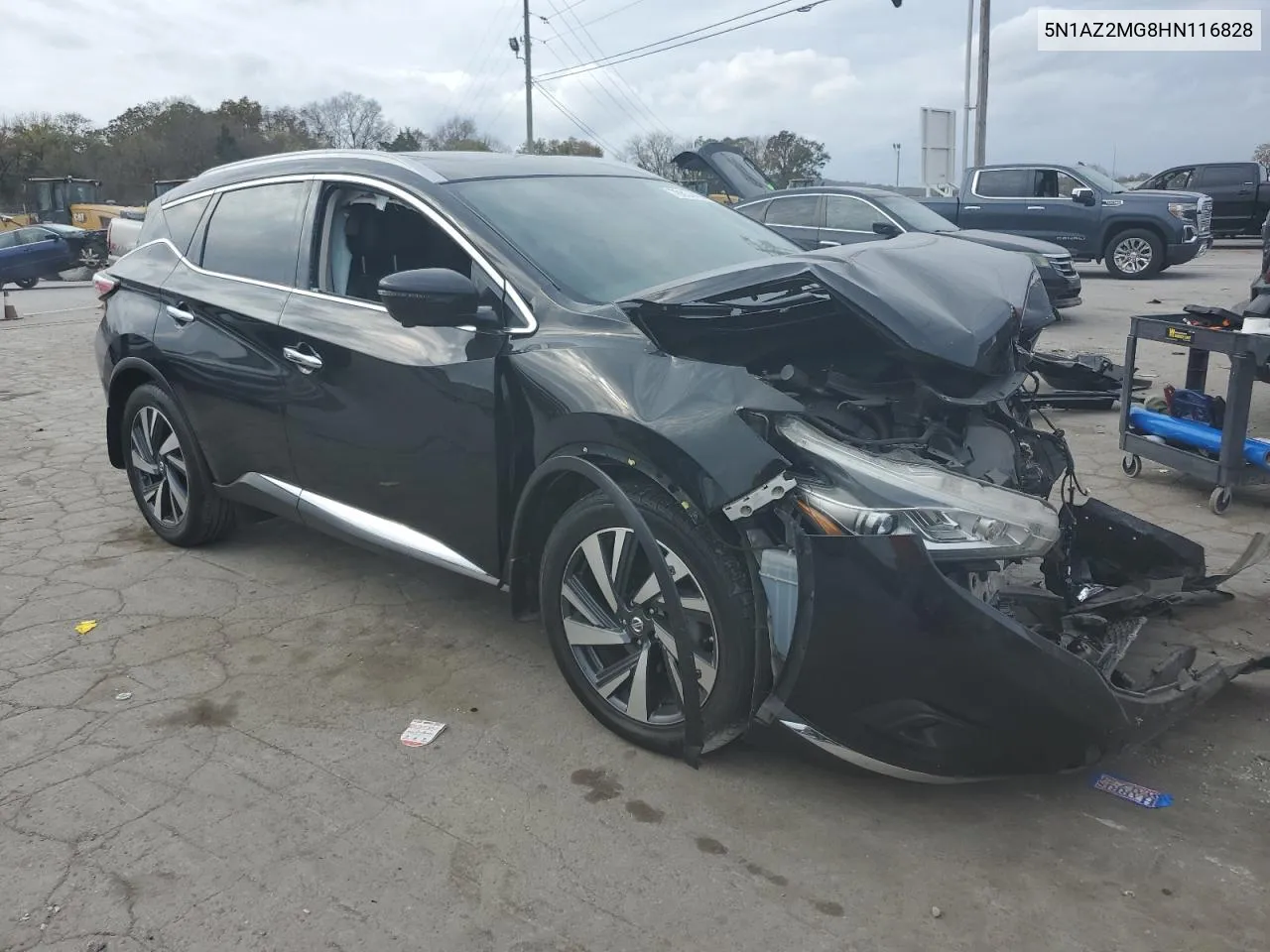 2017 Nissan Murano S VIN: 5N1AZ2MG8HN116828 Lot: 78834434