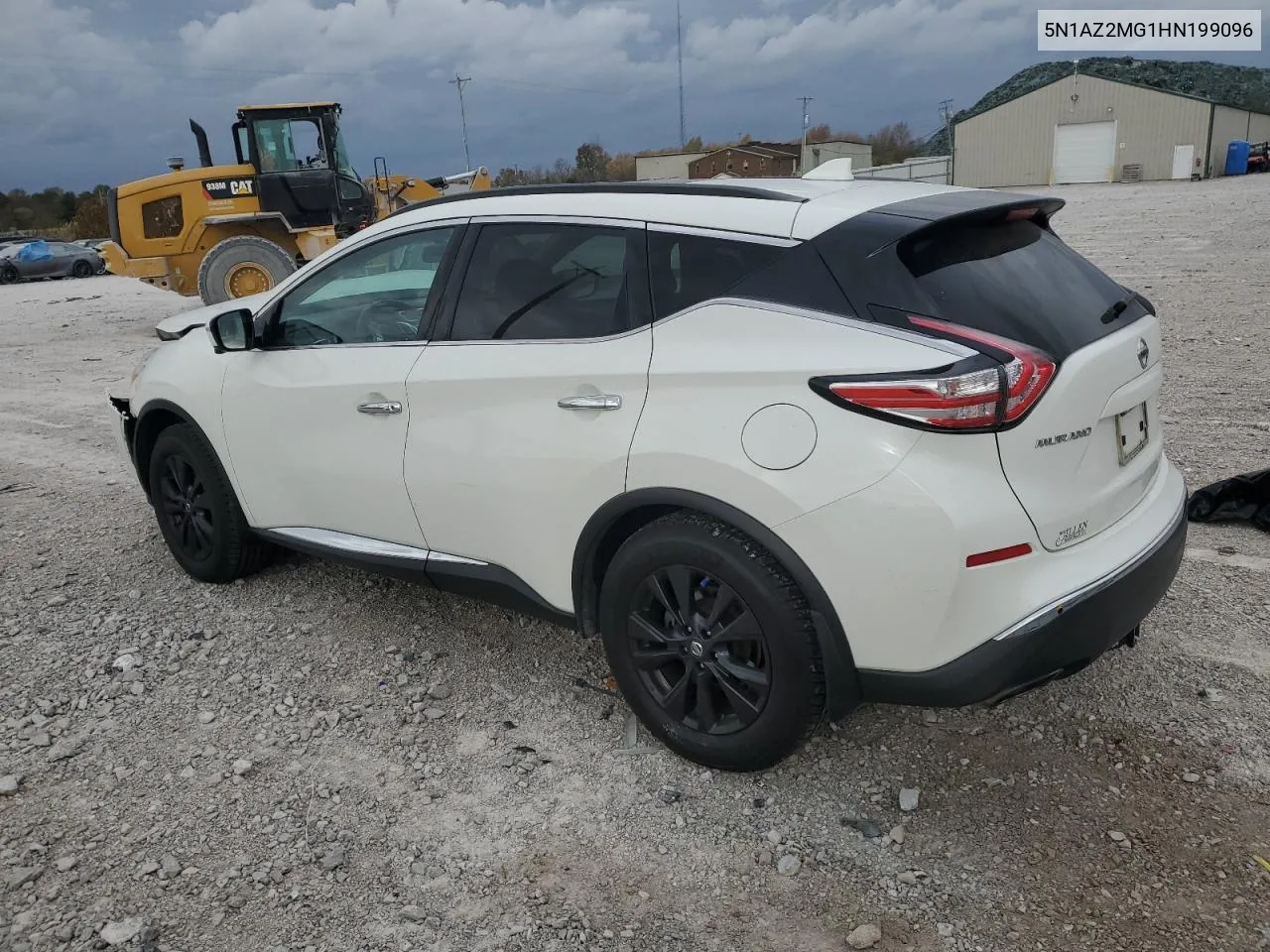 2017 Nissan Murano S VIN: 5N1AZ2MG1HN199096 Lot: 78853714