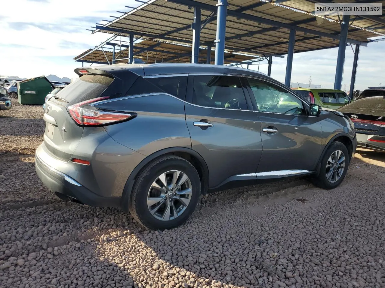 2017 Nissan Murano S VIN: 5N1AZ2MG3HN131592 Lot: 79124194