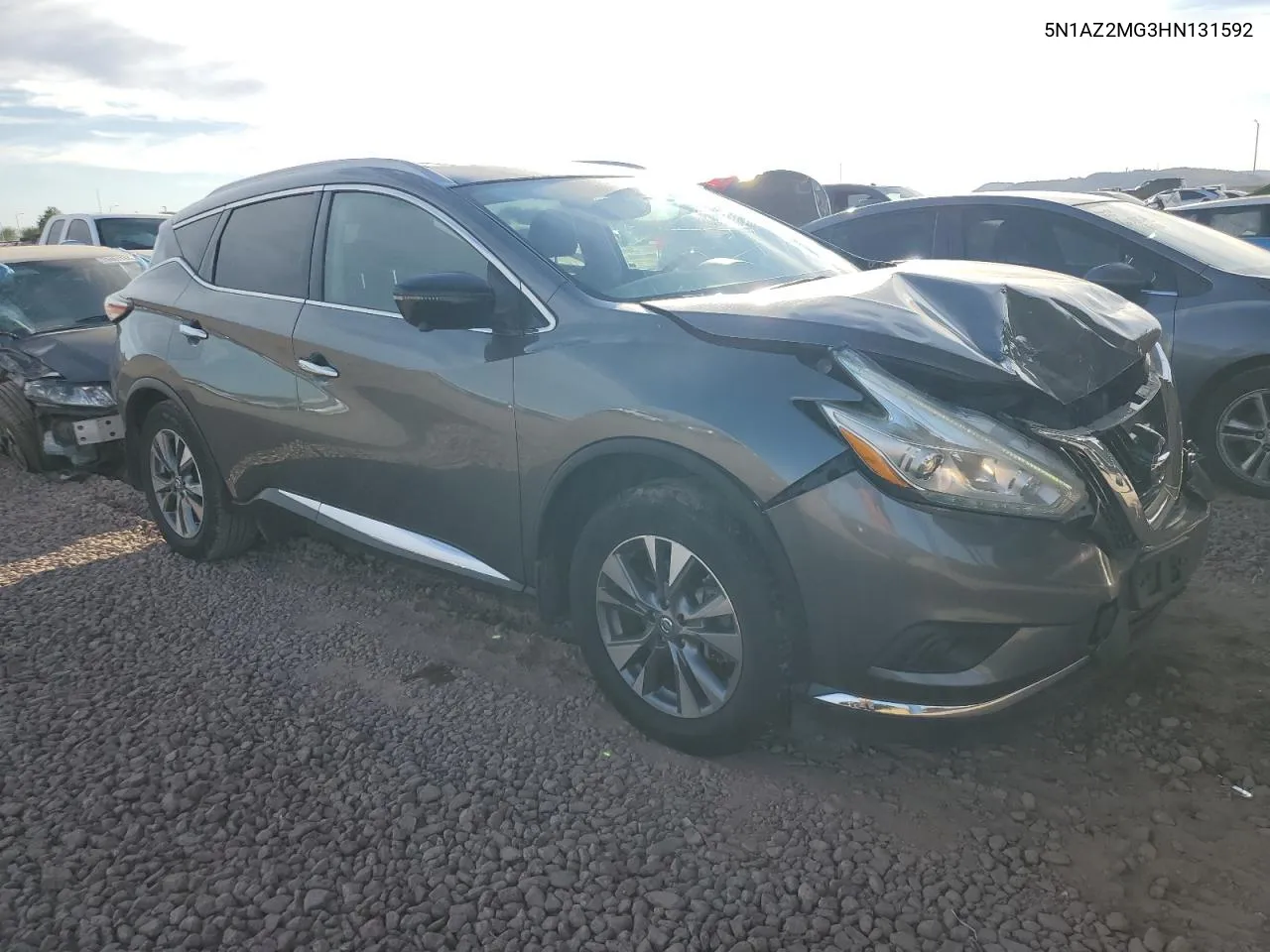 2017 Nissan Murano S VIN: 5N1AZ2MG3HN131592 Lot: 79124194