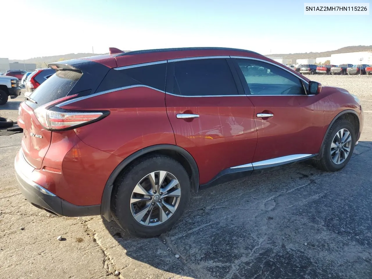 2017 Nissan Murano S VIN: 5N1AZ2MH7HN115226 Lot: 79493594