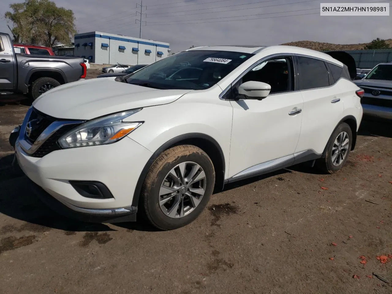 2017 Nissan Murano S VIN: 5N1AZ2MH7HN198981 Lot: 79564084