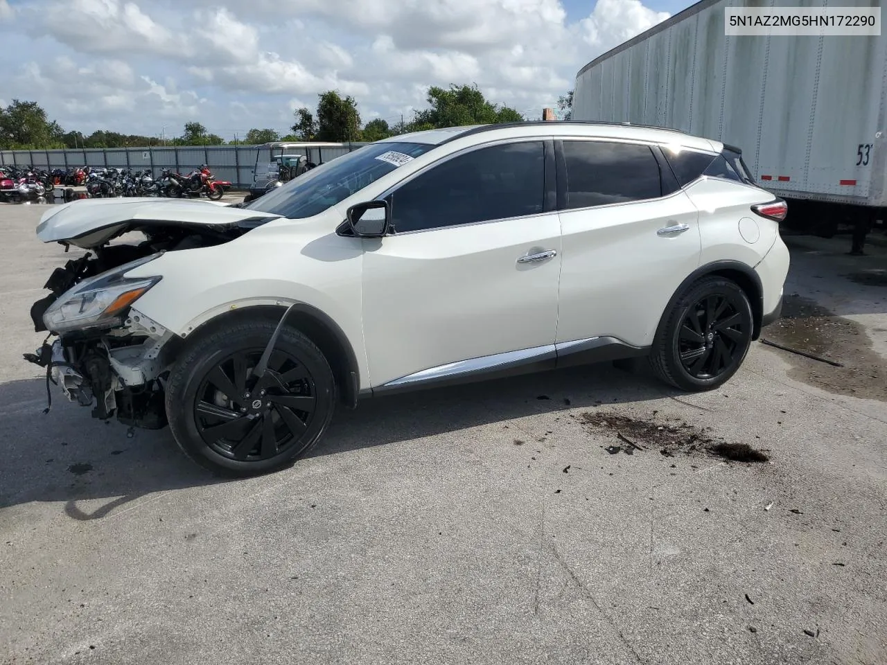 2017 Nissan Murano S VIN: 5N1AZ2MG5HN172290 Lot: 79598924