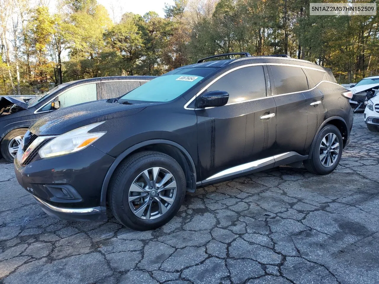 2017 Nissan Murano S VIN: 5N1AZ2MG7HN152509 Lot: 80676464