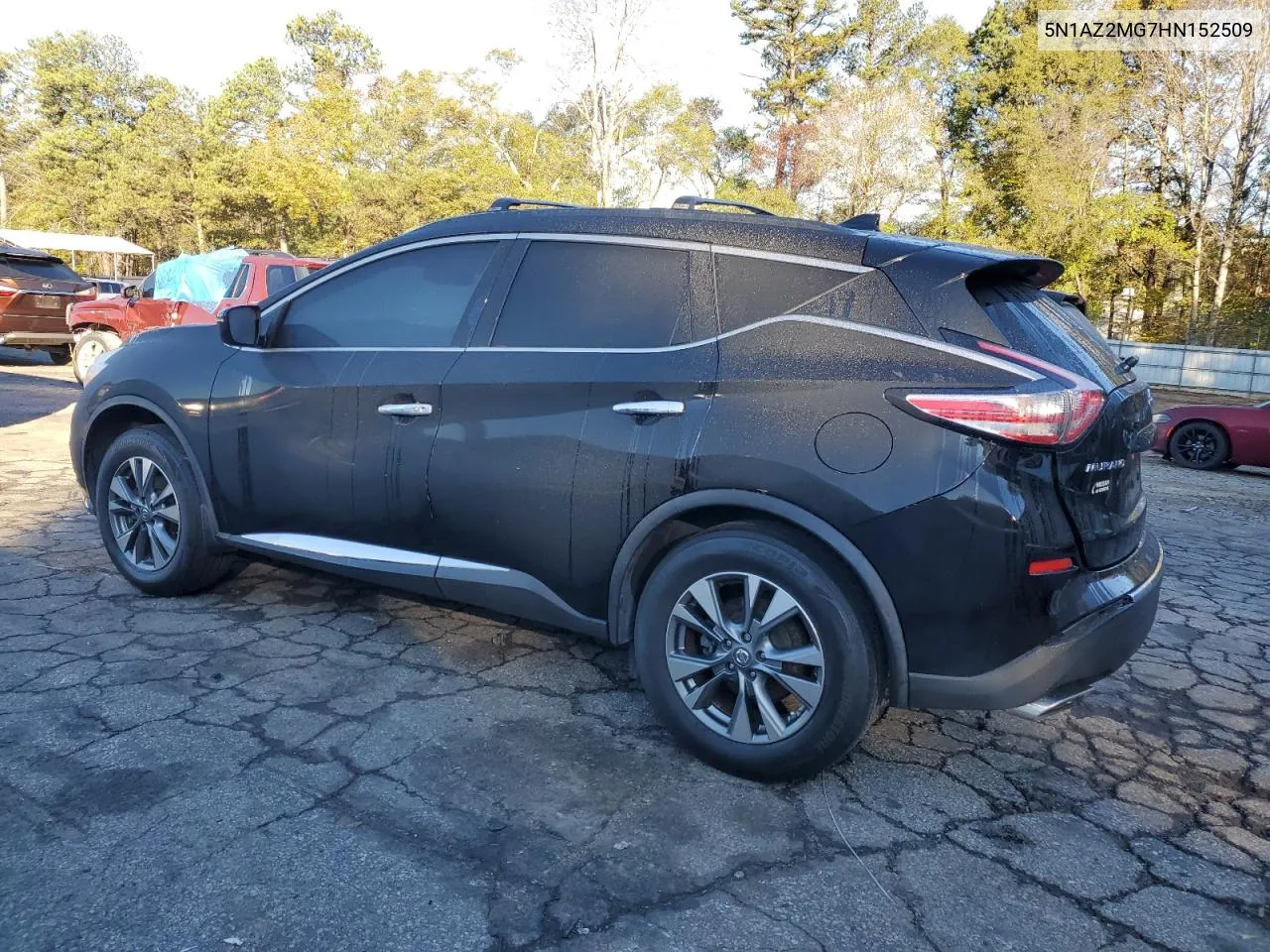 2017 Nissan Murano S VIN: 5N1AZ2MG7HN152509 Lot: 80676464