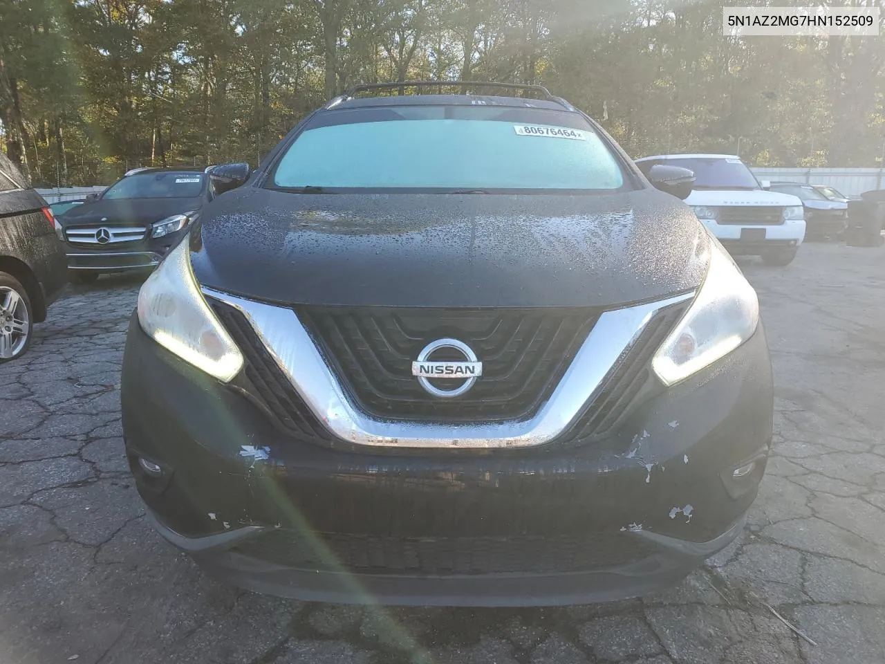 2017 Nissan Murano S VIN: 5N1AZ2MG7HN152509 Lot: 80676464