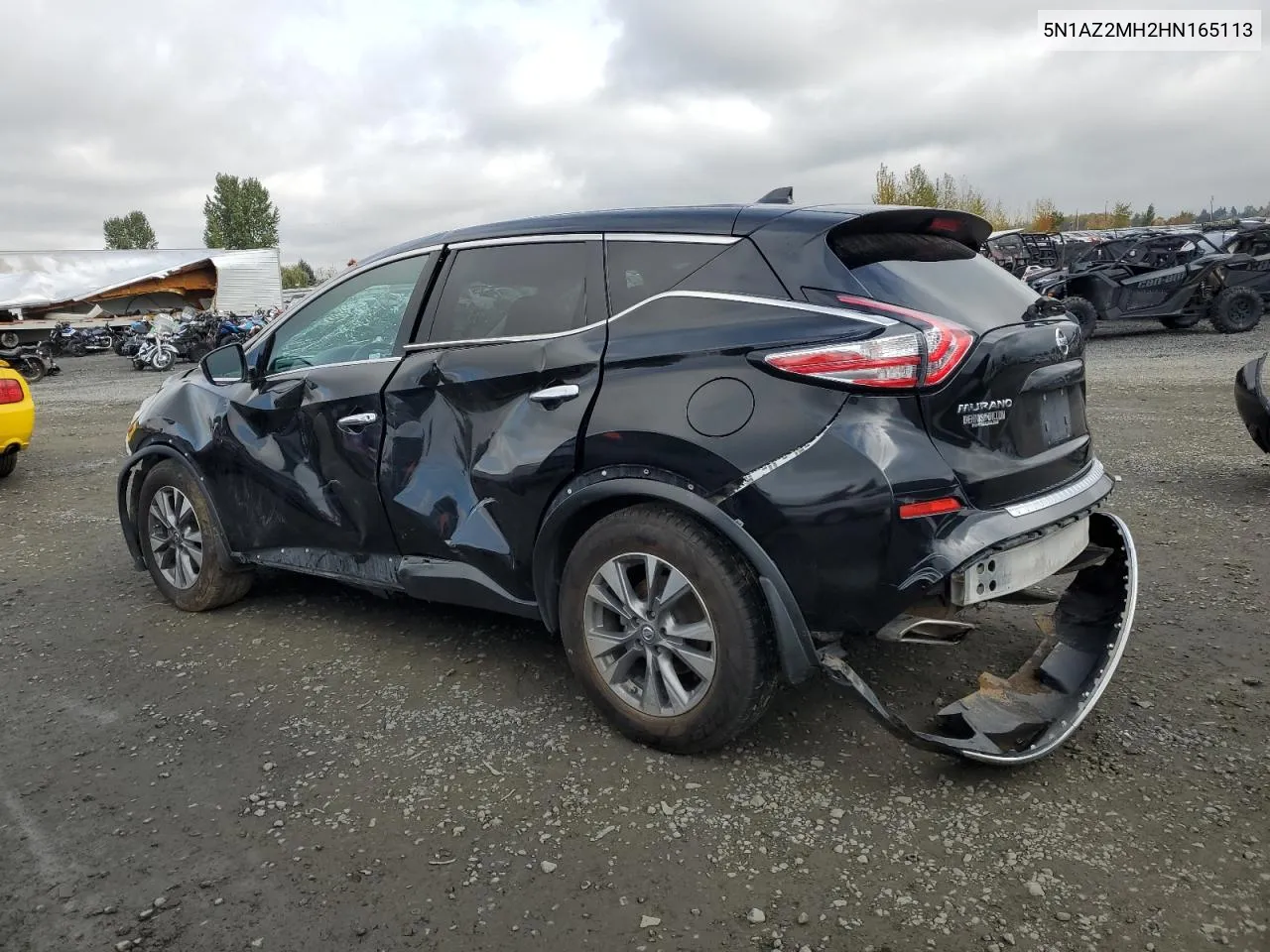 2017 Nissan Murano S VIN: 5N1AZ2MH2HN165113 Lot: 81526664