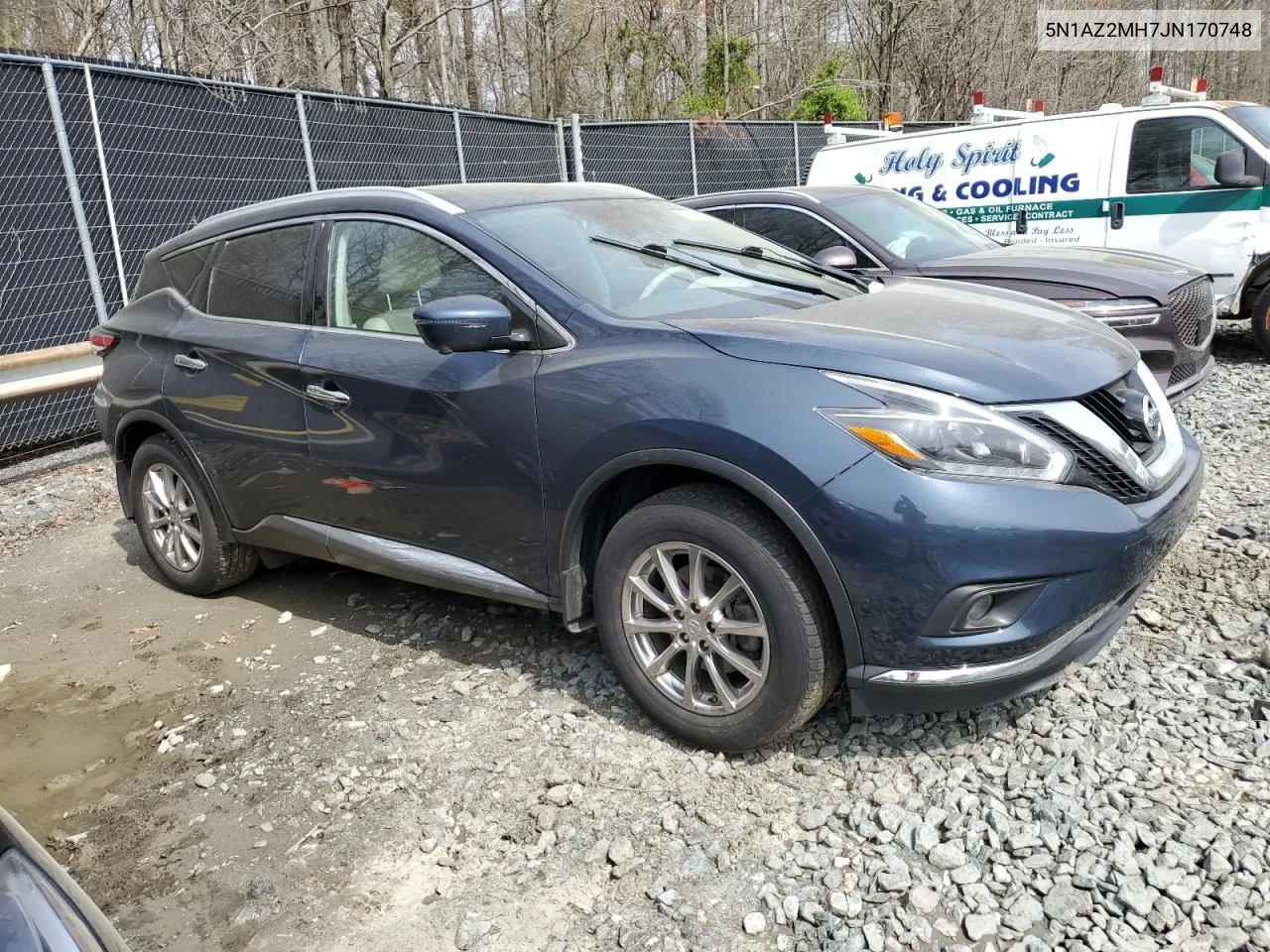 5N1AZ2MH7JN170748 2018 Nissan Murano S