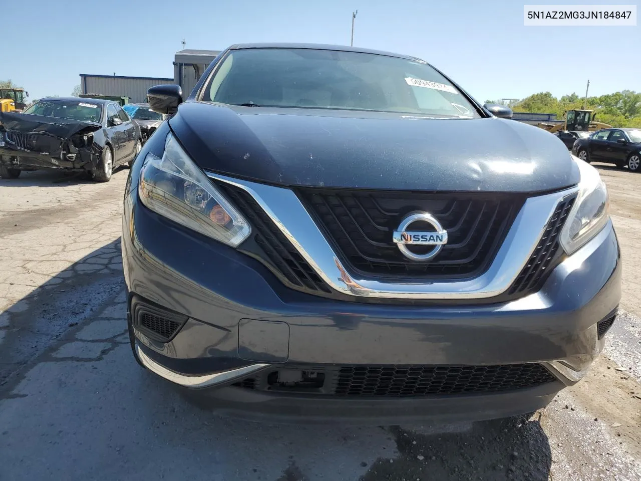 5N1AZ2MG3JN184847 2018 Nissan Murano S