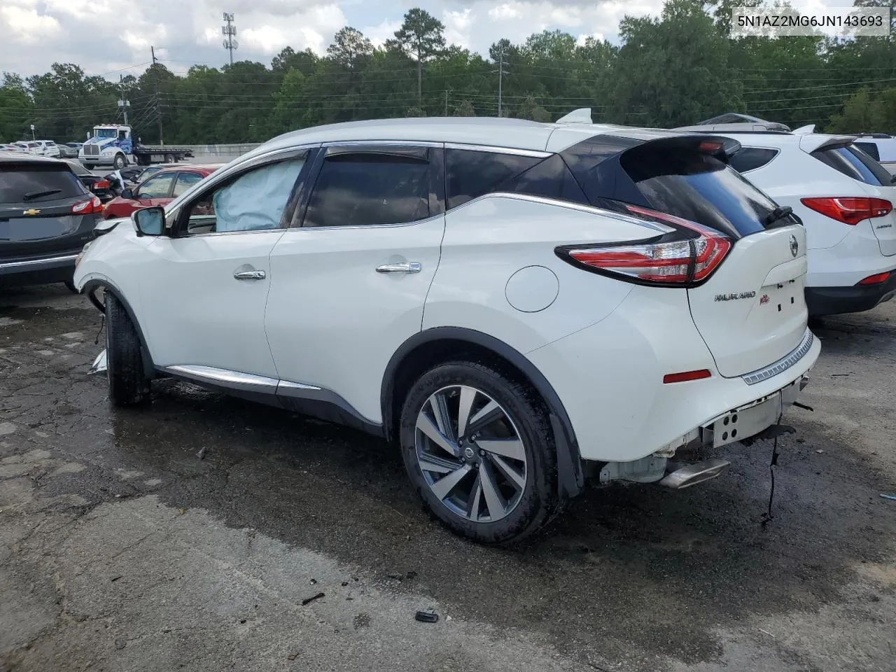 5N1AZ2MG6JN143693 2018 Nissan Murano S