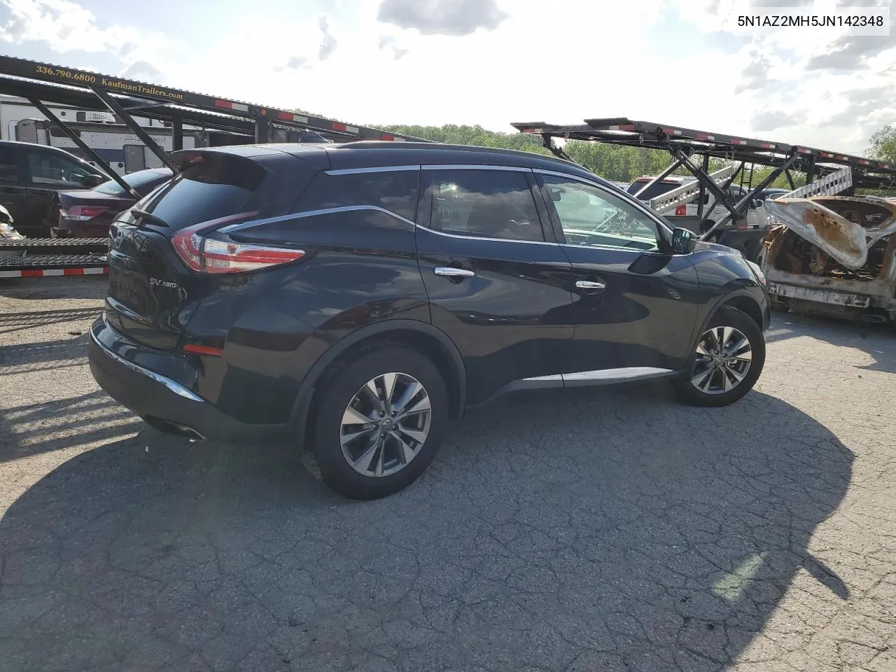 5N1AZ2MH5JN142348 2018 Nissan Murano S