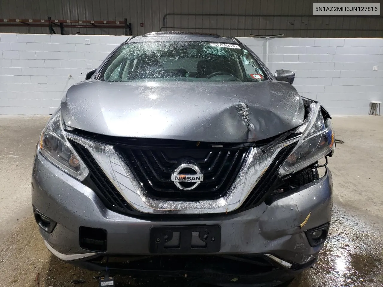 2018 Nissan Murano S VIN: 5N1AZ2MH3JN127816 Lot: 57266374