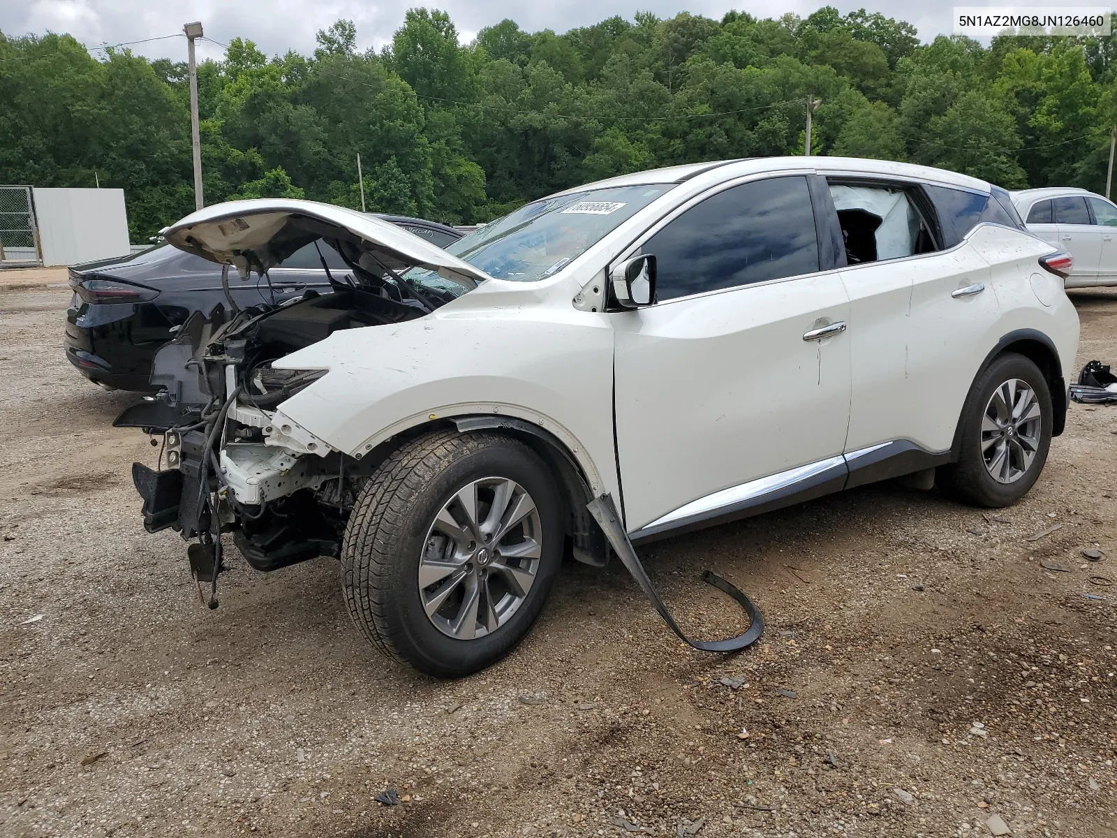 2018 Nissan Murano S VIN: 5N1AZ2MG8JN126460 Lot: 60956654