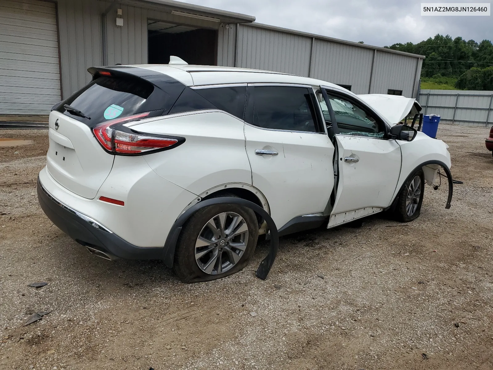 2018 Nissan Murano S VIN: 5N1AZ2MG8JN126460 Lot: 60956654