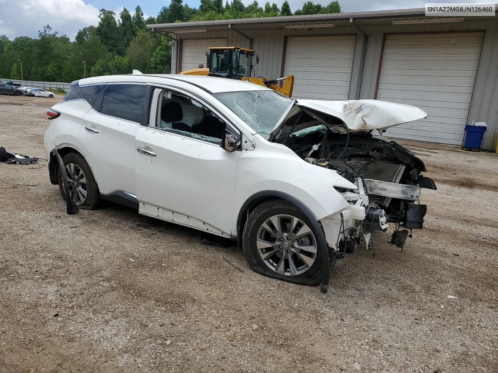 2018 Nissan Murano S VIN: 5N1AZ2MG8JN126460 Lot: 60956654