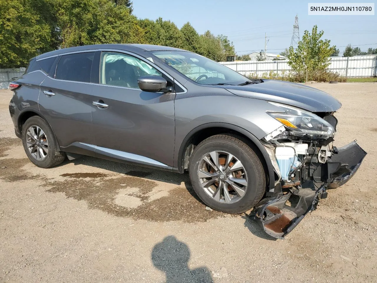 2018 Nissan Murano S VIN: 5N1AZ2MH0JN110780 Lot: 63461624