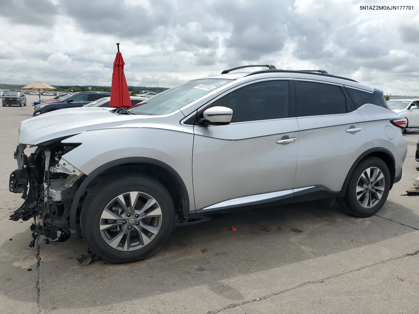 5N1AZ2MG6JN177701 2018 Nissan Murano S