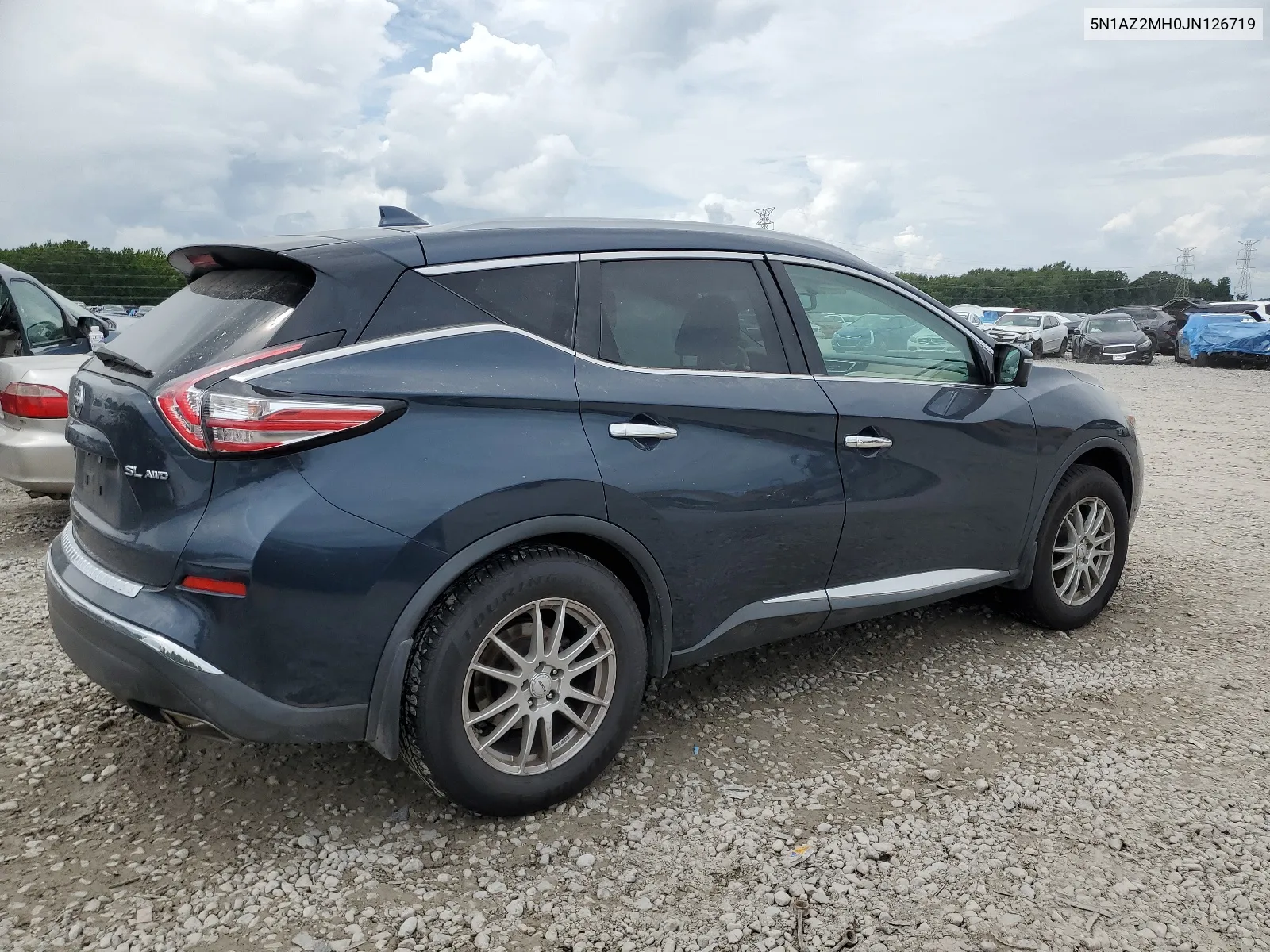 5N1AZ2MH0JN126719 2018 Nissan Murano S