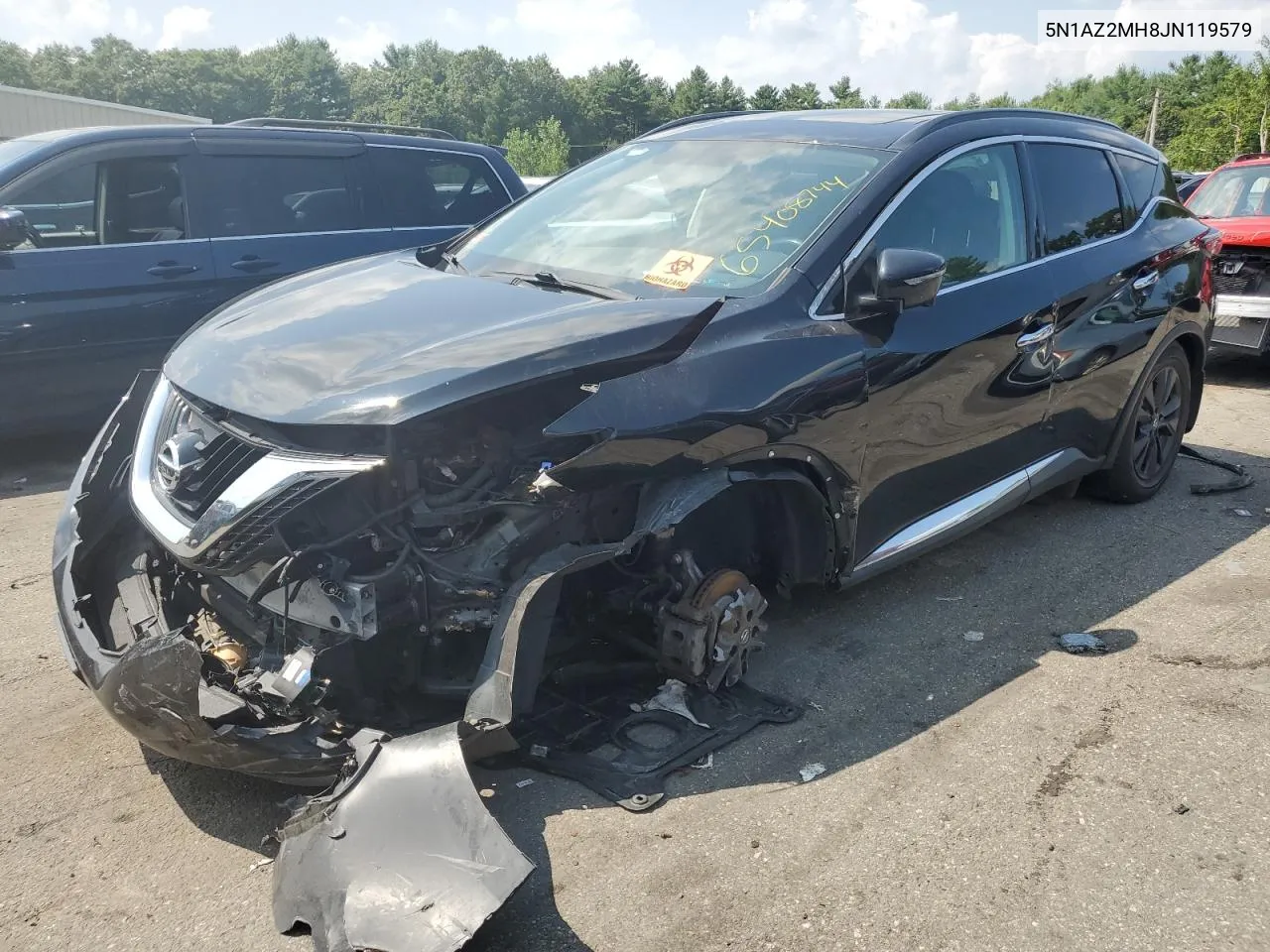 5N1AZ2MH8JN119579 2018 Nissan Murano S