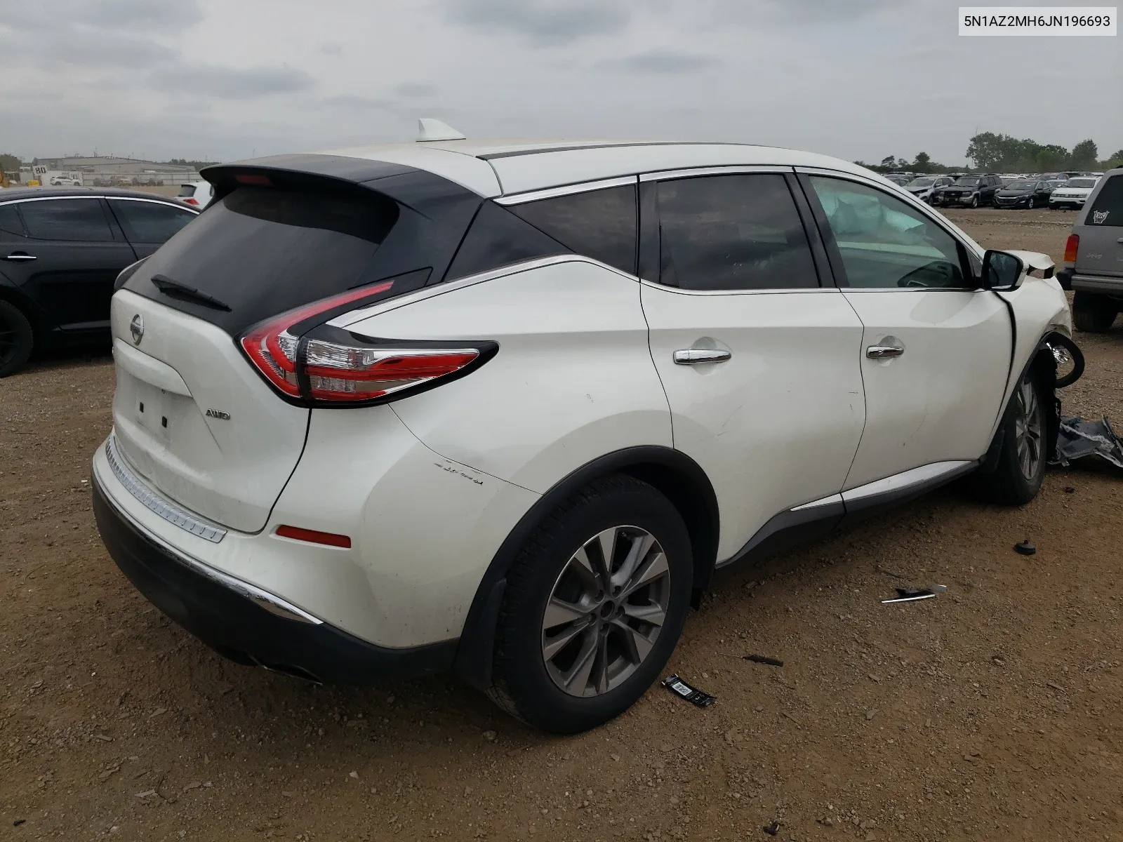 5N1AZ2MH6JN196693 2018 Nissan Murano S