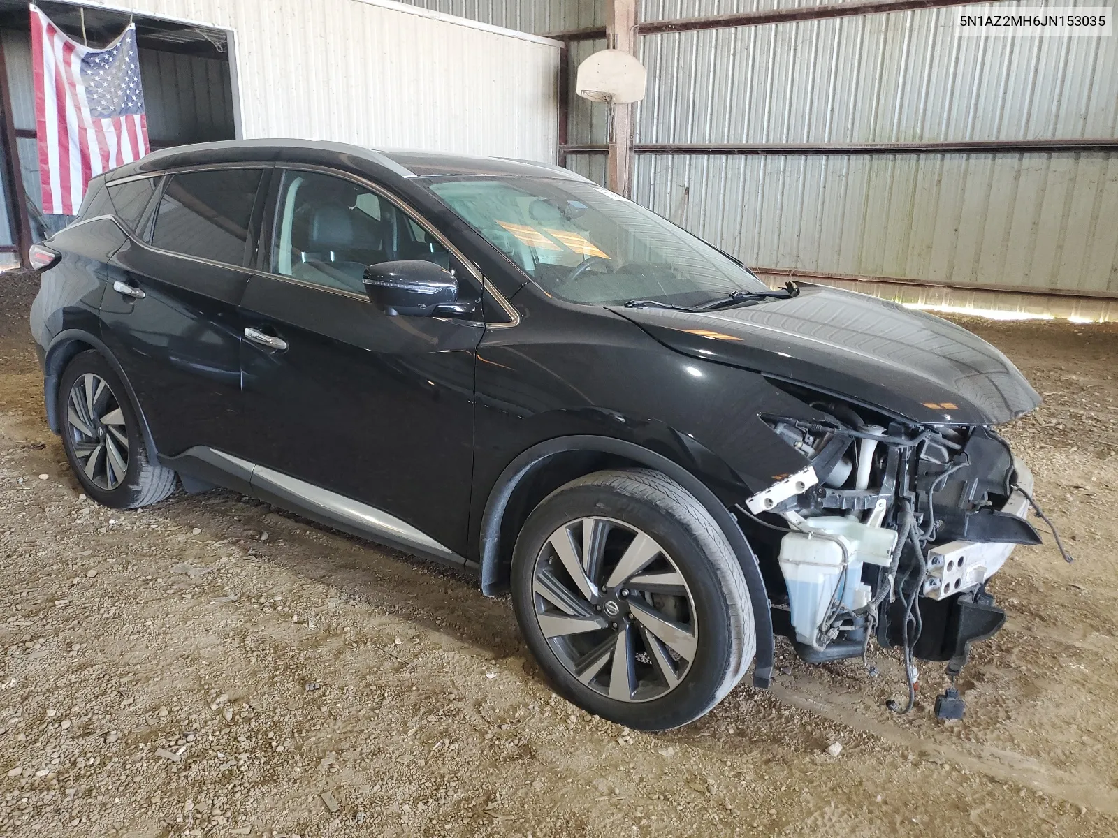 2018 Nissan Murano S VIN: 5N1AZ2MH6JN153035 Lot: 65865074