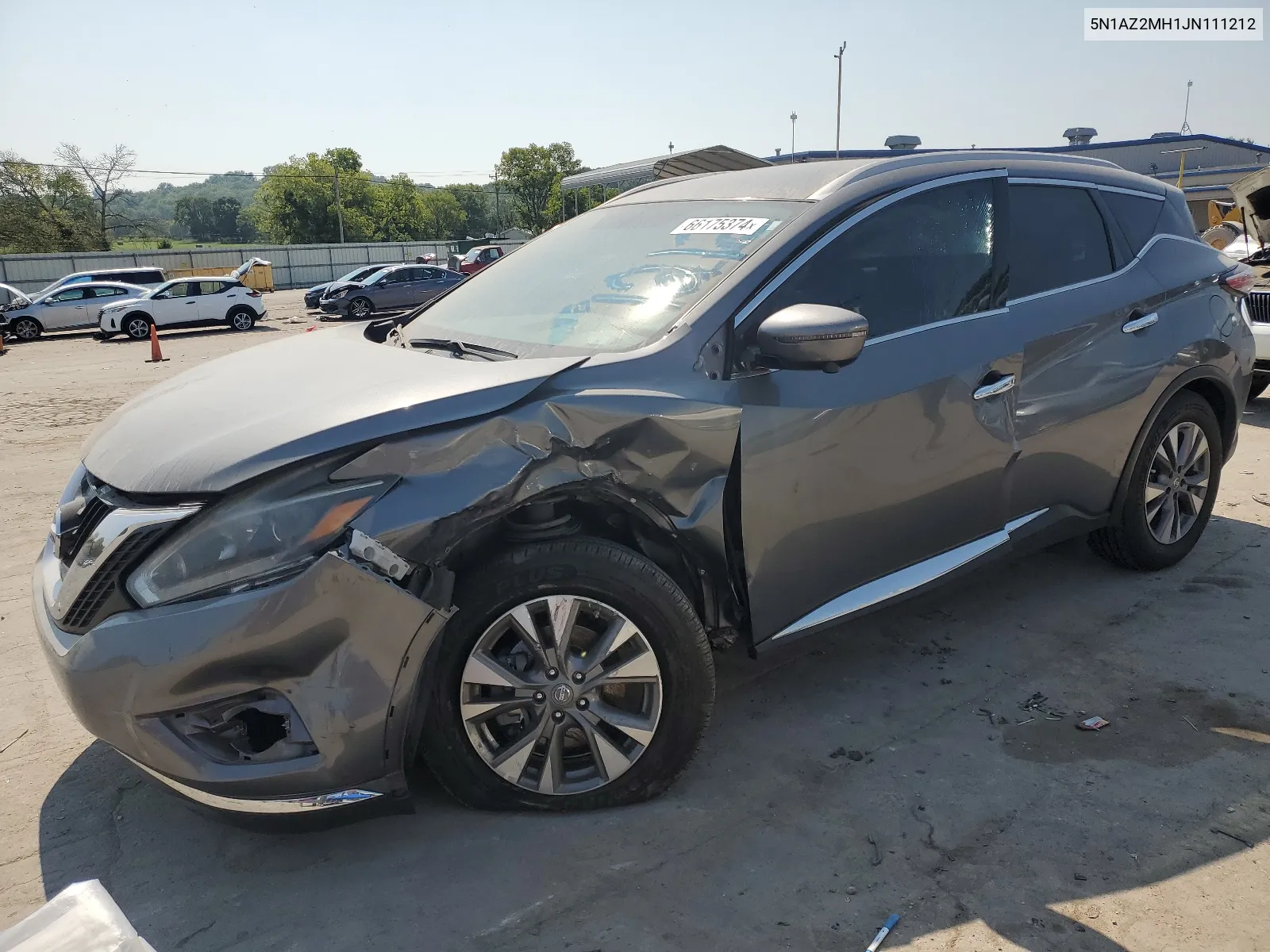 5N1AZ2MH1JN111212 2018 Nissan Murano S