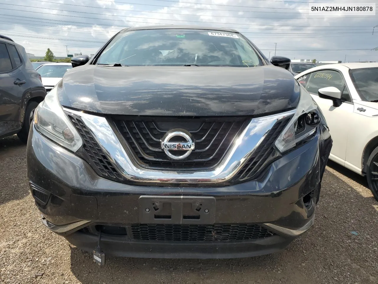 2018 Nissan Murano S VIN: 5N1AZ2MH4JN180878 Lot: 67347304