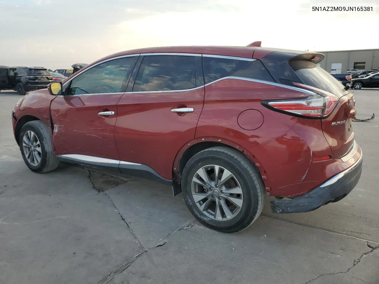 2018 Nissan Murano S VIN: 5N1AZ2MG9JN165381 Lot: 67824824