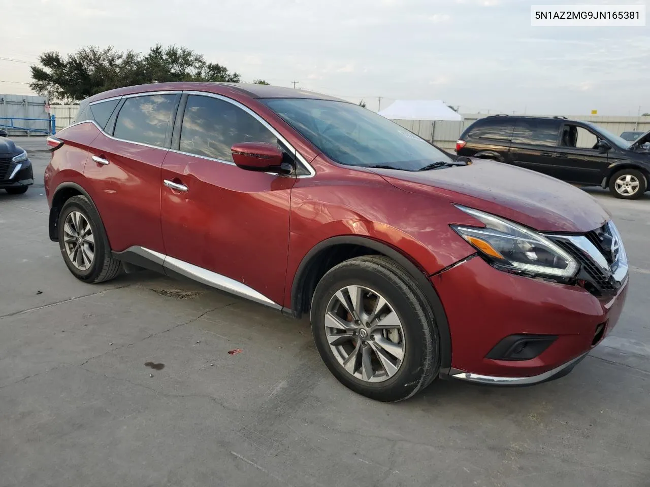 2018 Nissan Murano S VIN: 5N1AZ2MG9JN165381 Lot: 67824824