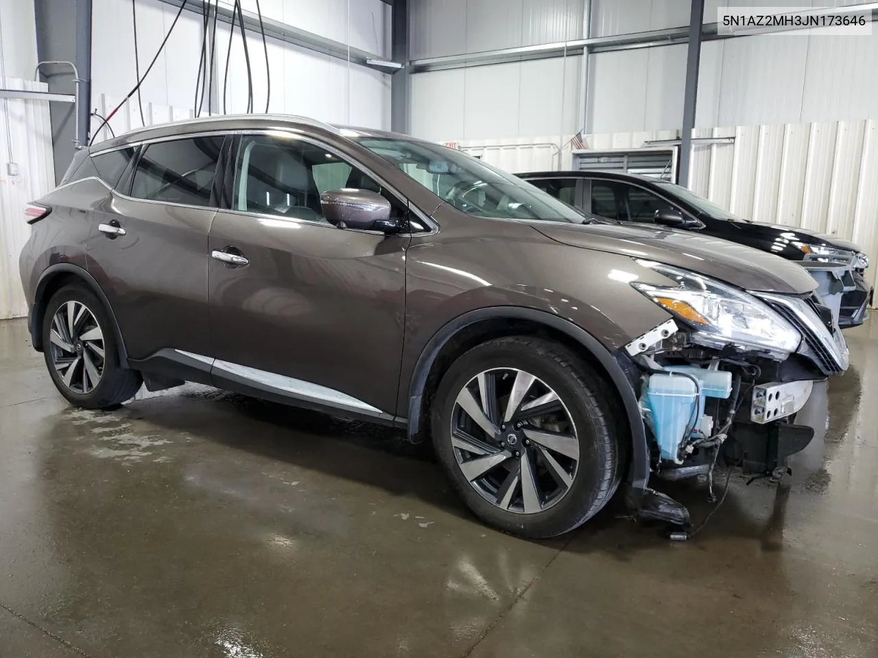 2018 Nissan Murano S VIN: 5N1AZ2MH3JN173646 Lot: 68040584