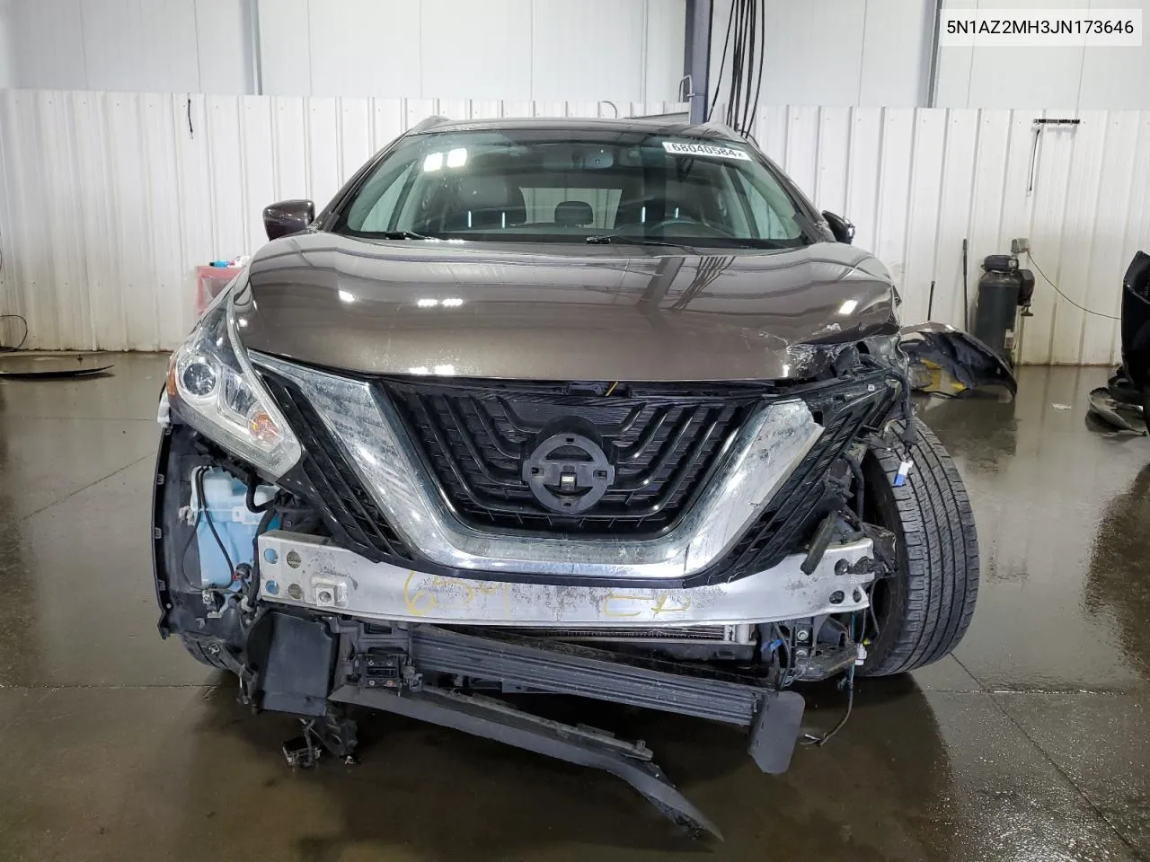 5N1AZ2MH3JN173646 2018 Nissan Murano S