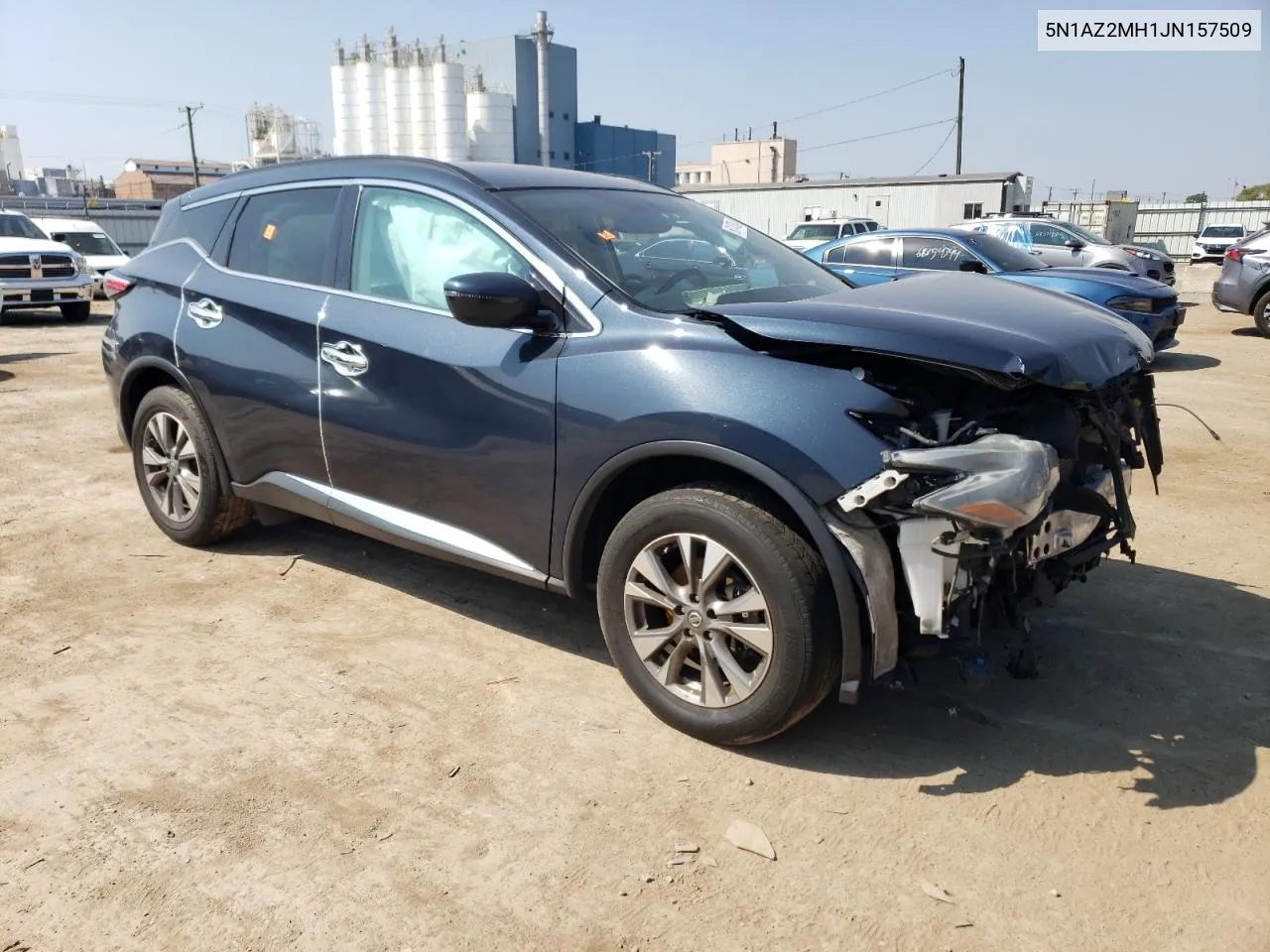 5N1AZ2MH1JN157509 2018 Nissan Murano S